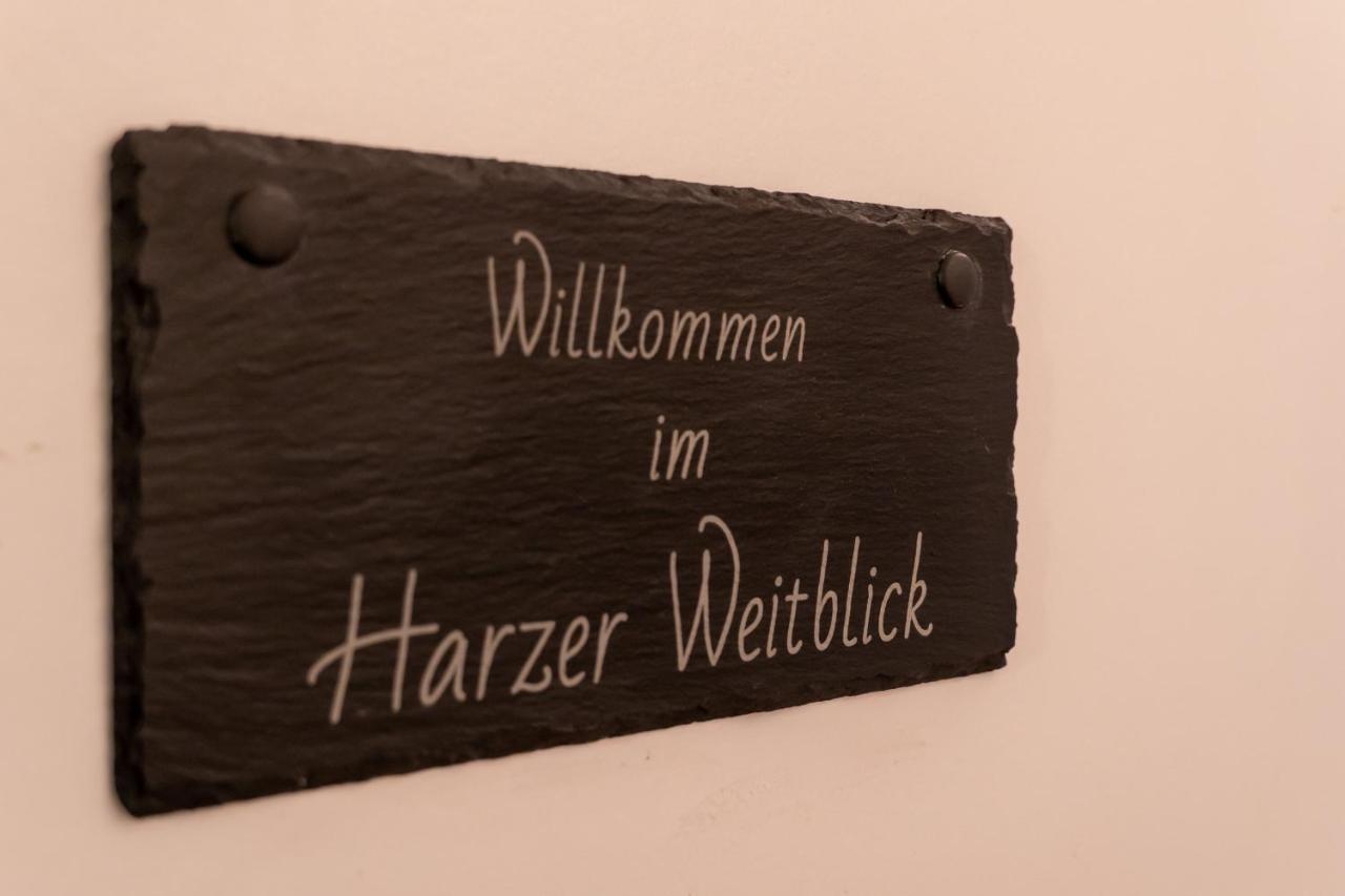 Fewo Harzer Weitblick, Hunde Willkommen, W-Lan, 2X Smart Tv, Dtv 4 Sterne, 4 Pfoten Браунлаге Екстер'єр фото